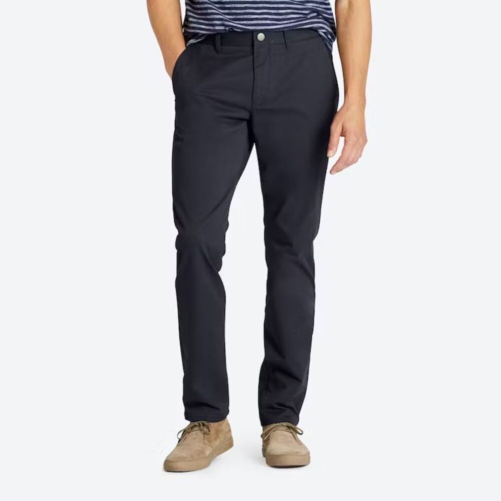 Bonobos Original Stretch Washed Chino/ Khaki Slim Fit Jet Blues Sz 29 /28 NEW